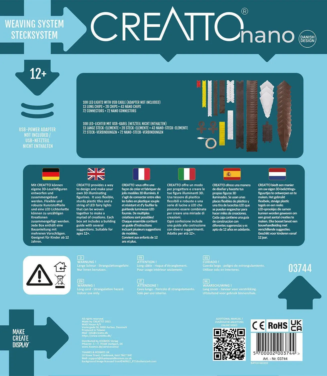 Bild: 5700002003744 | Creatto Adler / Wild Life | Spiel | 03744 | Deutsch | 2022