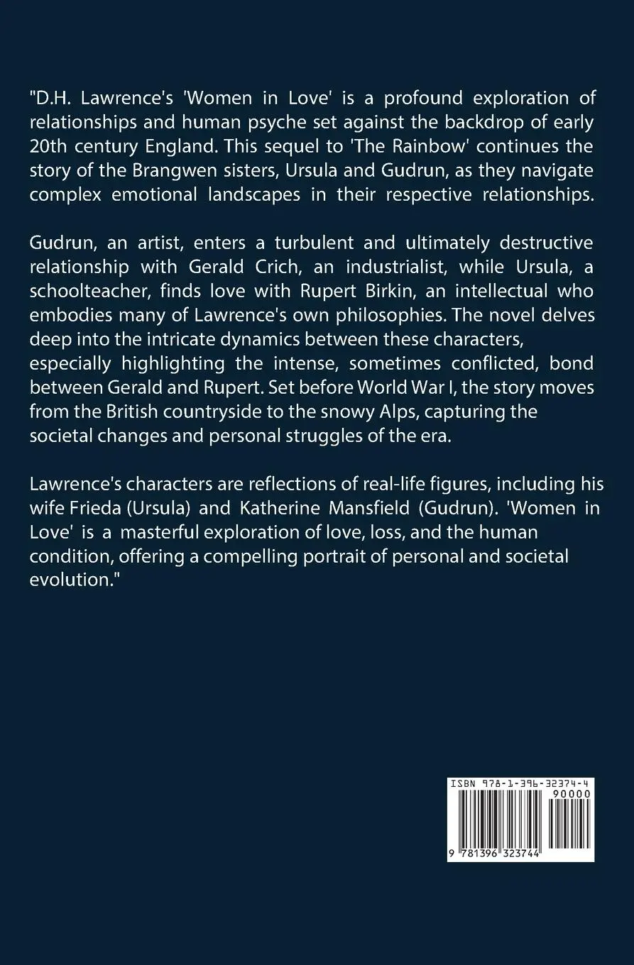Rückseite: 9781396323744 | Women in Love | D. H. Lawrence | Taschenbuch | Englisch | 2024