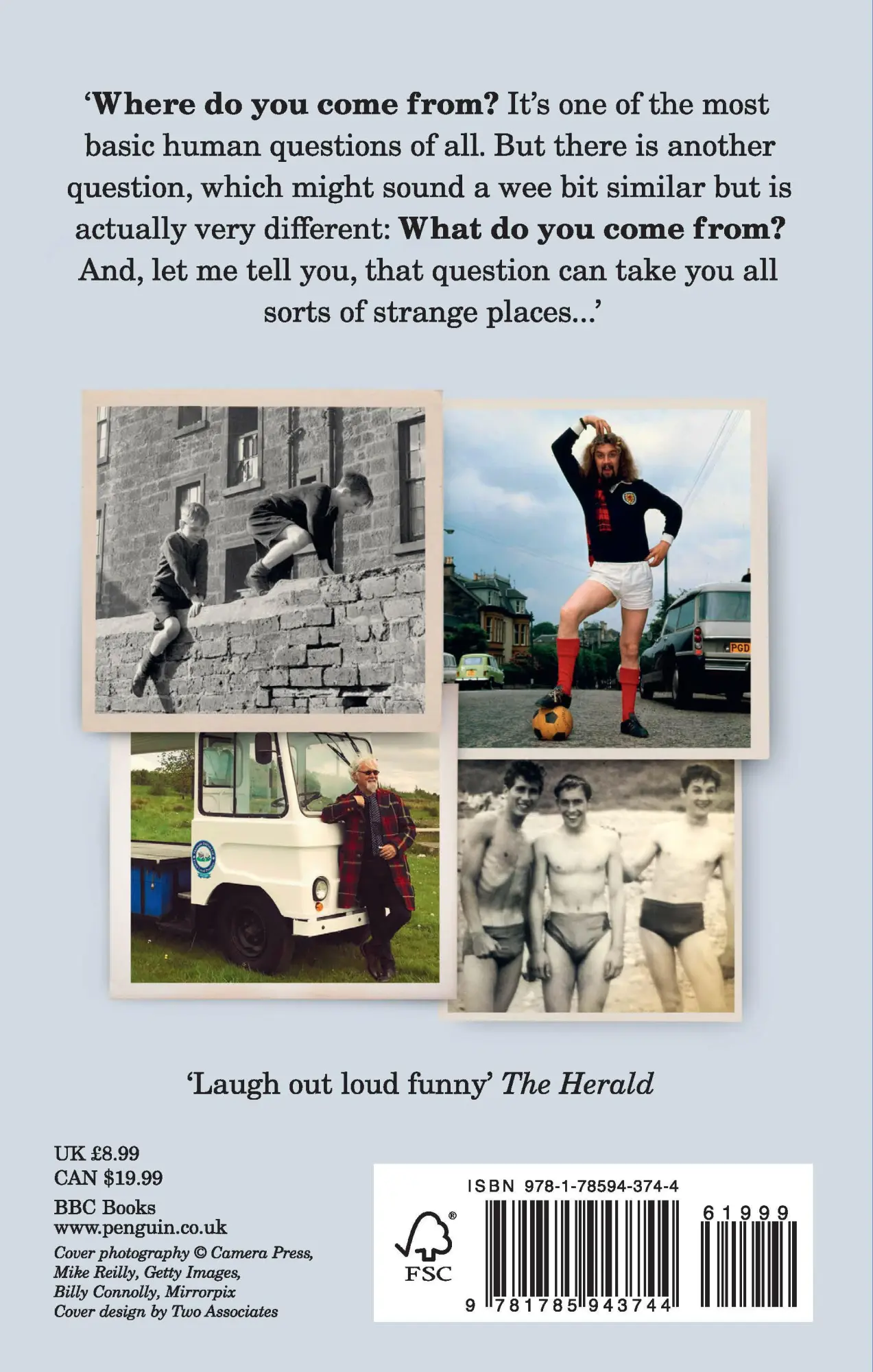 Rückseite: 9781785943744 | Made in Scotland | My Grand Adventures in a Wee Country | Connolly