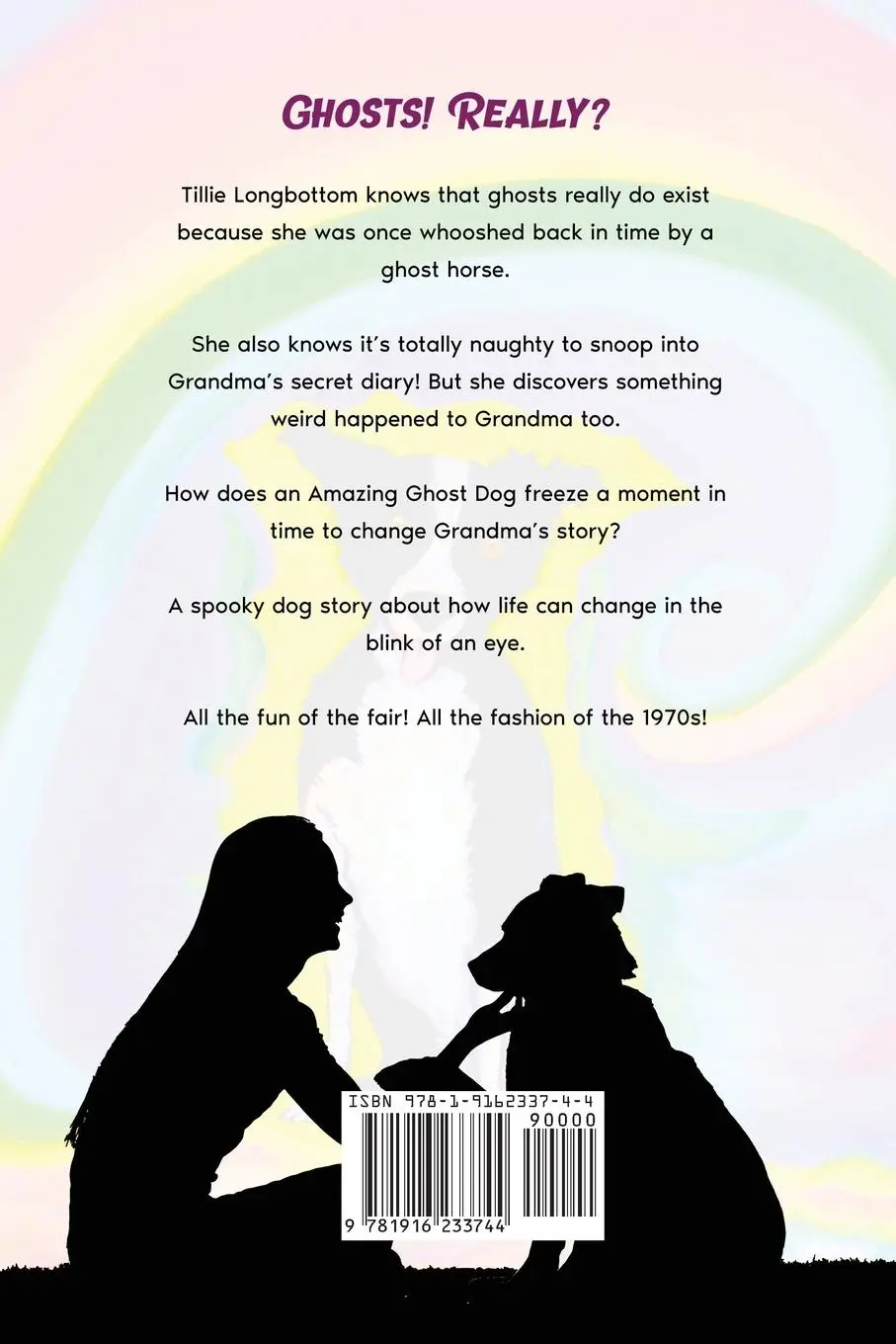Rückseite: 9781916233744 | Tillie and the Amazing Ghost Dog | A Spooky Dog Story | Moon | Buch