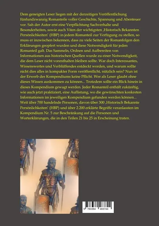 Rückseite: 9783384483744 | Die Legende vom Hermunduren | G. K. Grasse | Taschenbuch | 480 S.