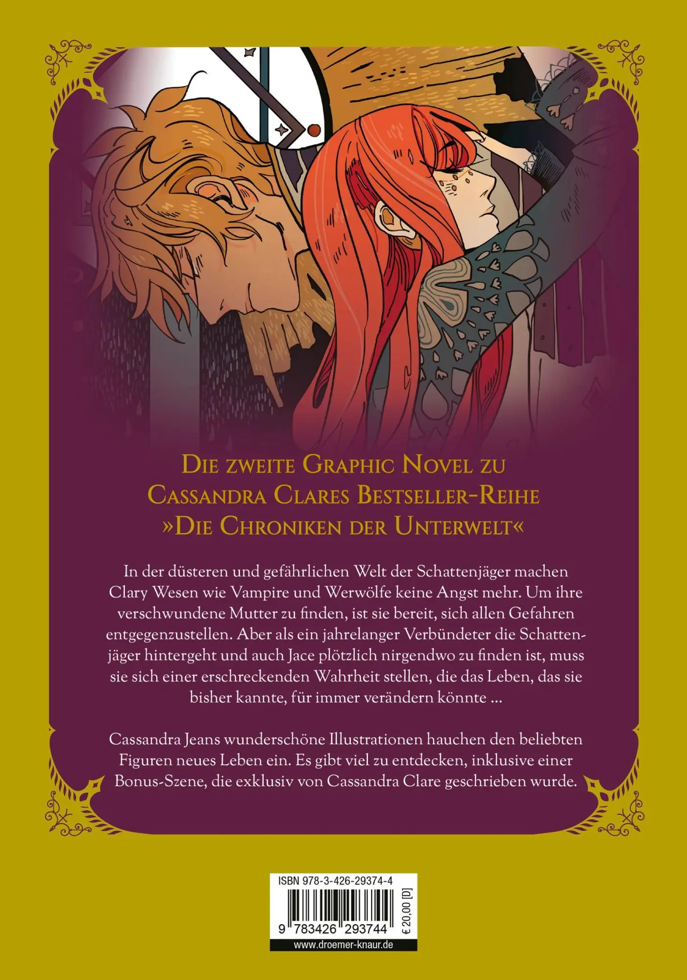 Rückseite: 9783426293744 | Die Chroniken der Unterwelt. City of Bones | Cassandra Clare | Buch