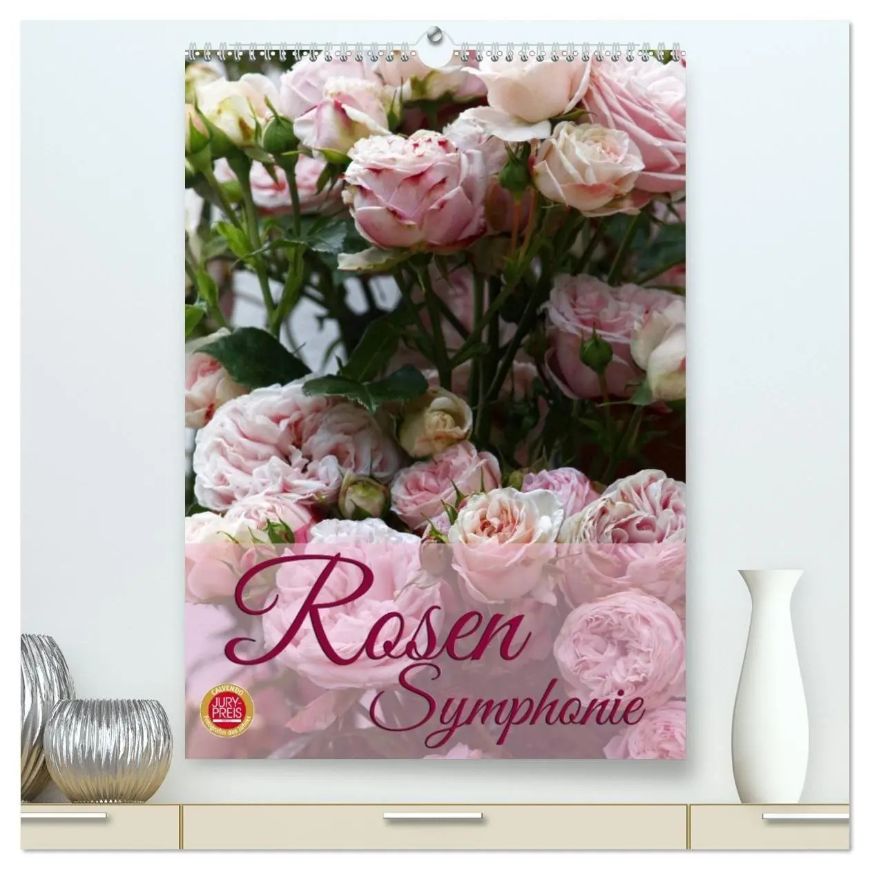 Cover: 9783594053744 | Rosen Symphonie (hochwertiger Premium Wandkalender 2027 DIN A2...