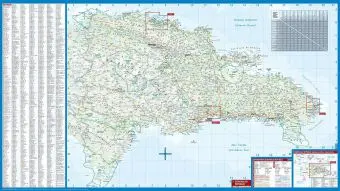 Bild: 9783866093744 | Borch Map Dominican Republic. República Dominicana | (Land-)Karte