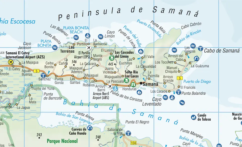 Bild: 9783866093744 | Borch Map Dominican Republic. República Dominicana | (Land-)Karte