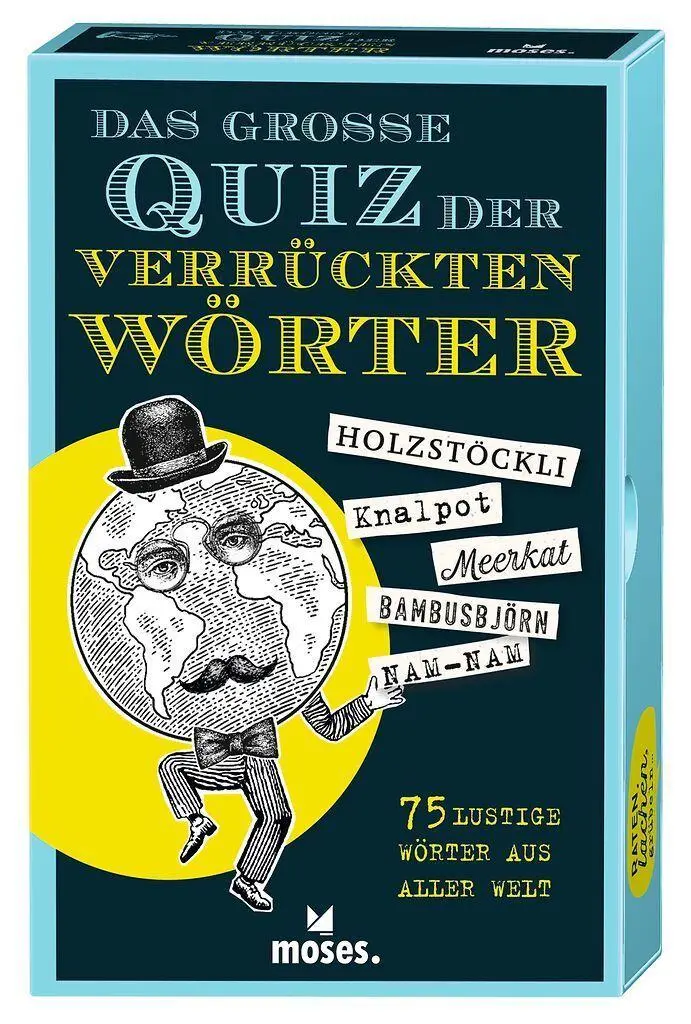 Cover: 9783964553744 | Das große Quiz der verrückten Wörter | Ideenflieger GmbH | Taschenbuch