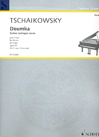 Cover: 9790001153744 | Doumka | Russische ländliche Szene.op.59.Klavier., Edition Schott