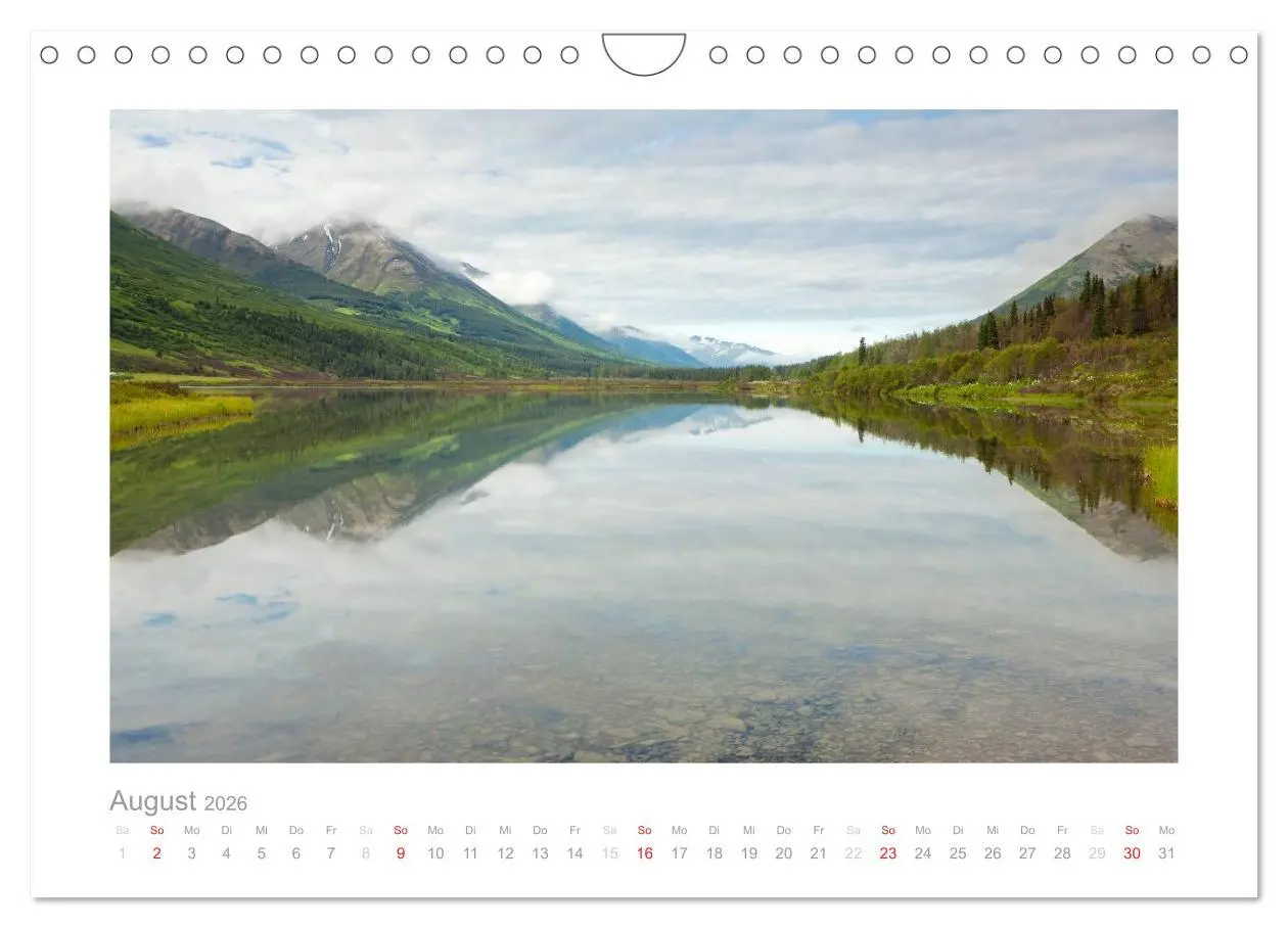 Bild: 9783516203844 | Alaska 2026 (Wandkalender 2026 DIN A4 quer), CALVENDO Monatskalender