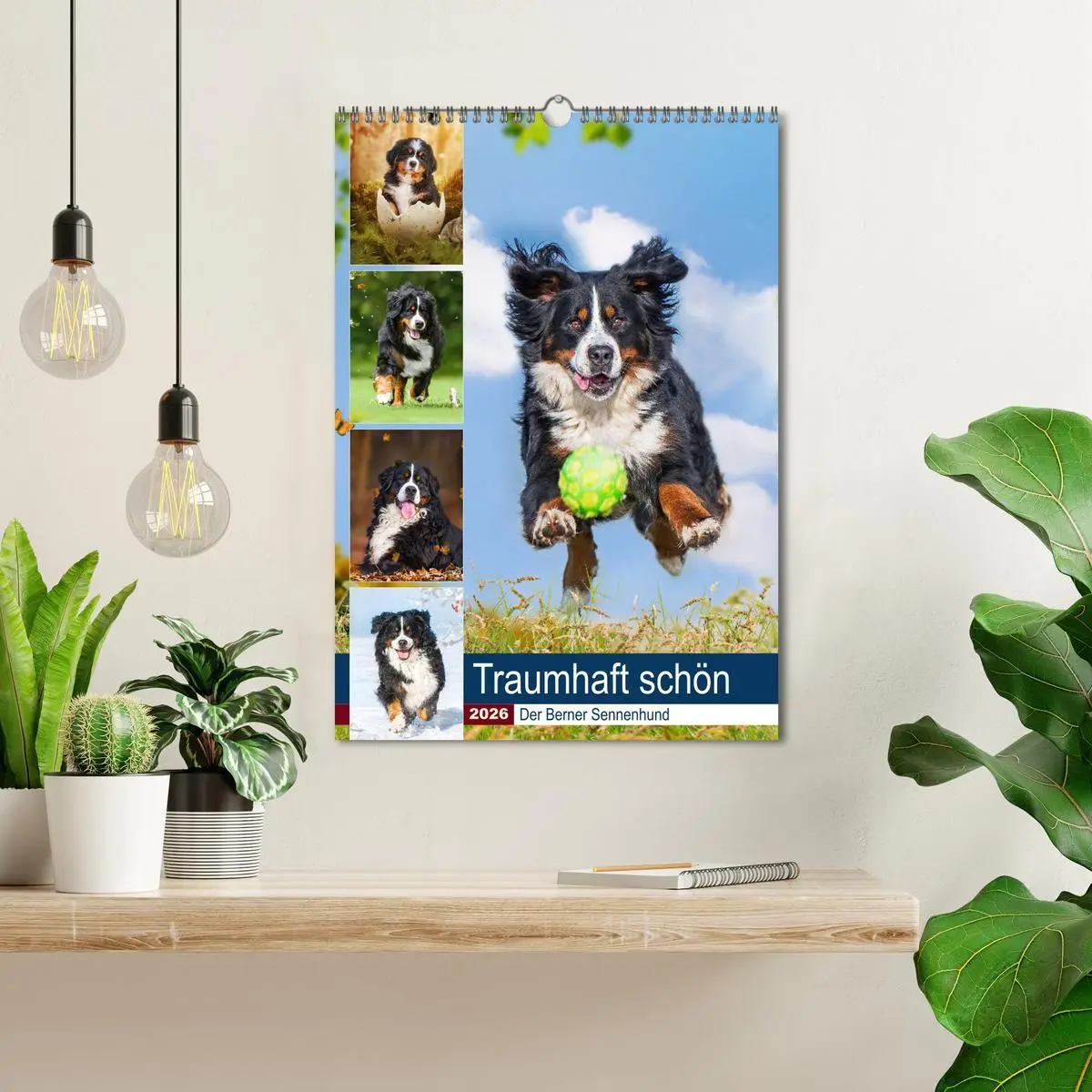 Bild: 9783516373844 | Traumhaft schön - Der Berner Sennenhund (Wandkalender 2026 DIN A3...