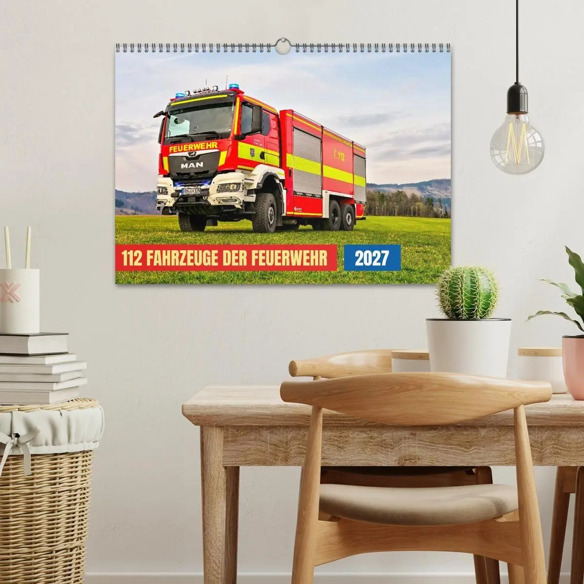 Bild: 9783594353844 | 112 Fahrzeuge der Feuerwehr (Wandkalender 2027 DIN A3 quer),...