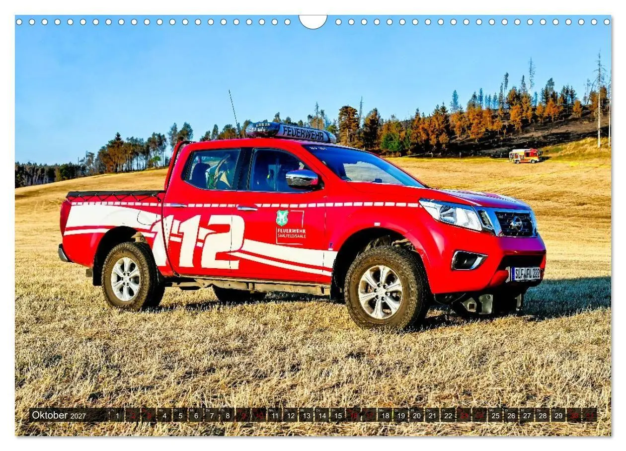Bild: 9783594353844 | 112 Fahrzeuge der Feuerwehr (Wandkalender 2027 DIN A3 quer),...
