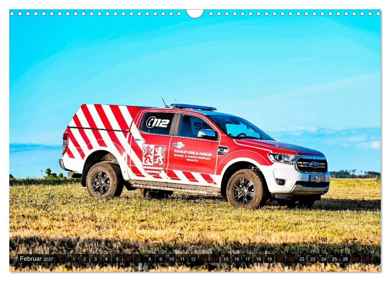Bild: 9783594353844 | 112 Fahrzeuge der Feuerwehr (Wandkalender 2027 DIN A3 quer),...
