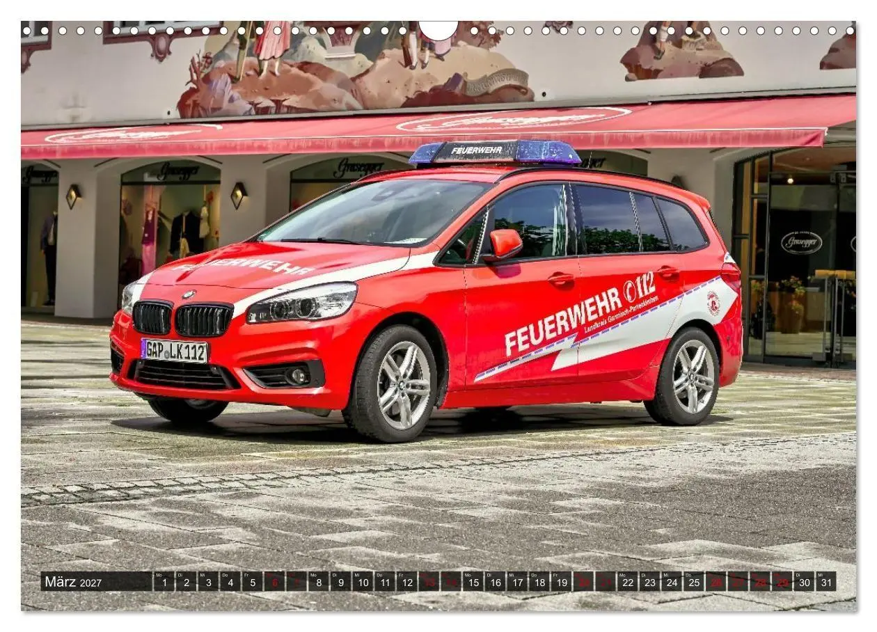 Bild: 9783594353844 | 112 Fahrzeuge der Feuerwehr (Wandkalender 2027 DIN A3 quer),...