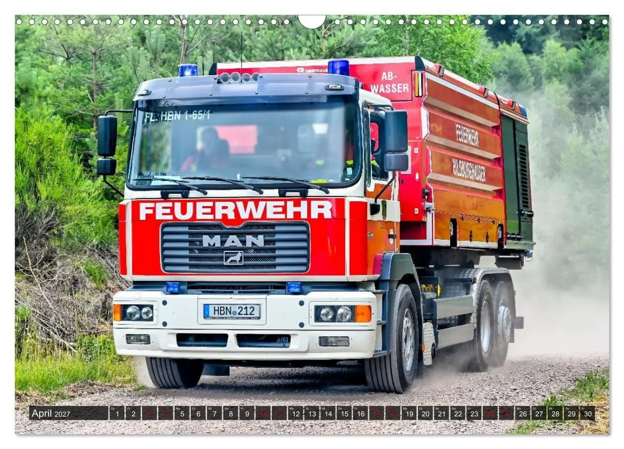 Bild: 9783594353844 | 112 Fahrzeuge der Feuerwehr (Wandkalender 2027 DIN A3 quer),...