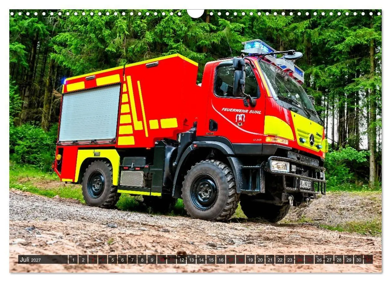 Bild: 9783594353844 | 112 Fahrzeuge der Feuerwehr (Wandkalender 2027 DIN A3 quer),...