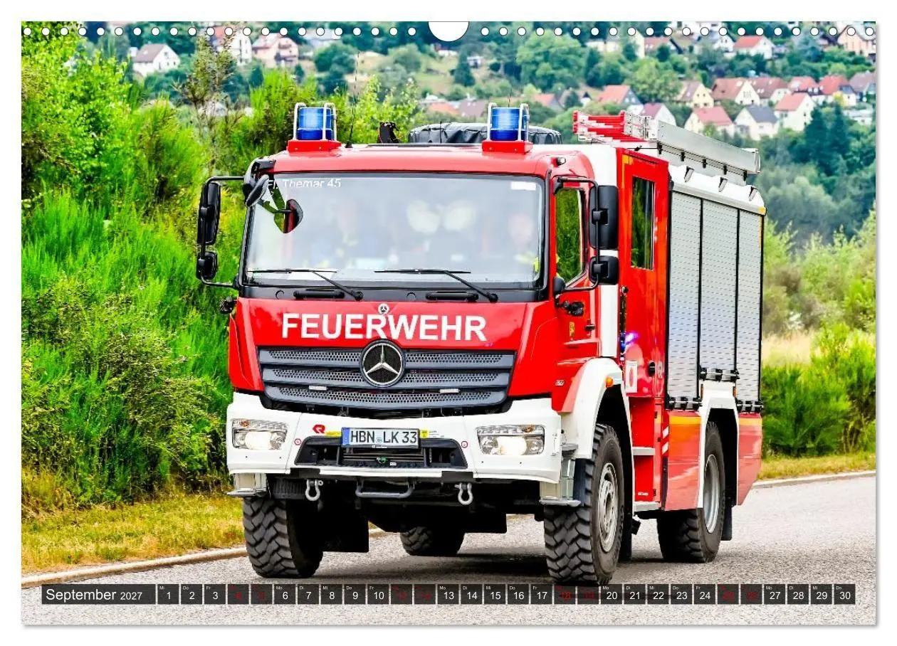 Bild: 9783594353844 | 112 Fahrzeuge der Feuerwehr (Wandkalender 2027 DIN A3 quer),...