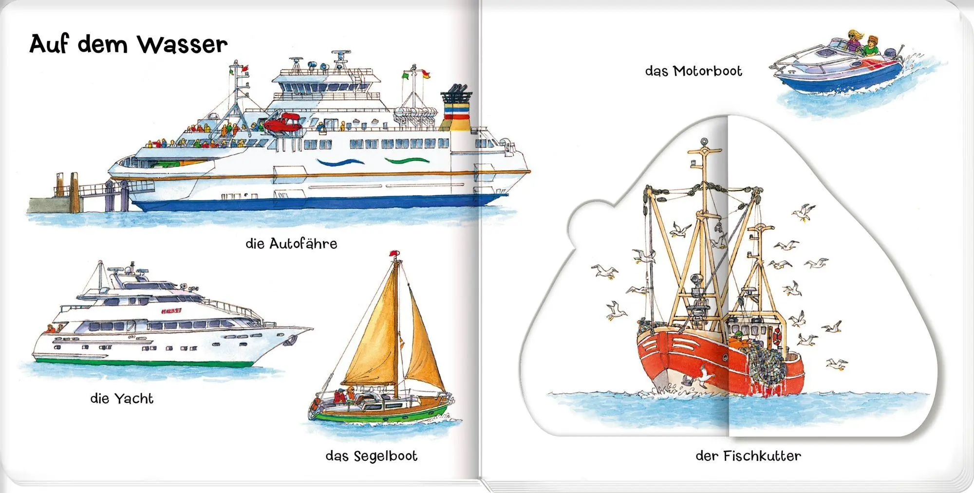 Bild: 9783649653844 | Löschen, baggern, pflügen: Mein Fahrzeuge-Klappenbuch | Stefan Seidel