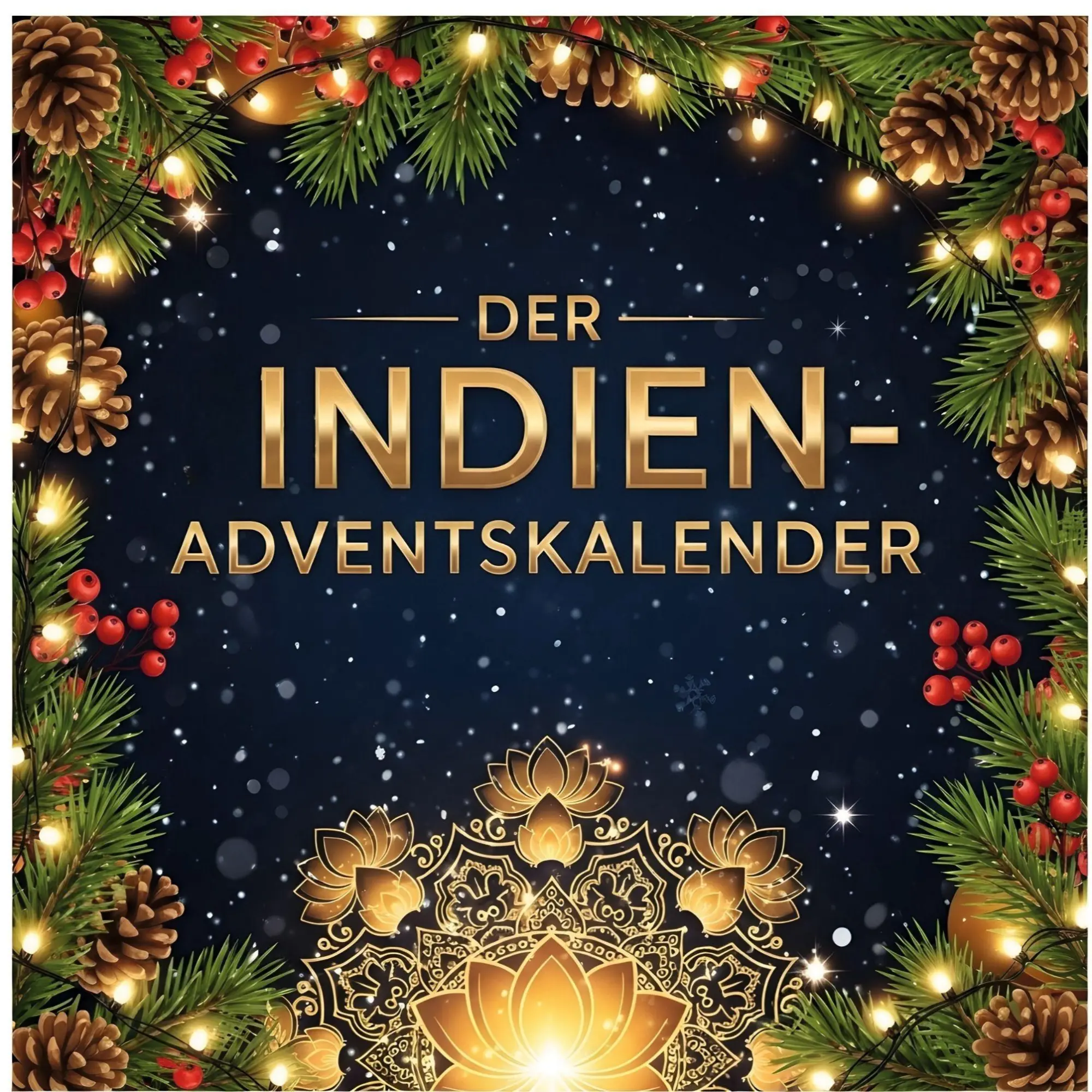 Cover: 9783695333844 | Der Indien-Adventskalender | Florian Zimmermann | Taschenbuch | 100 S.