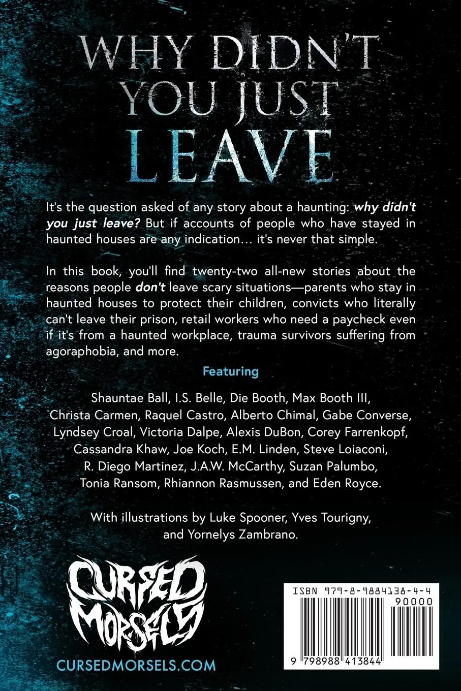 Rückseite: 9798988413844 | Why Didn't You Just Leave | Julia Rios (u. a.) | Taschenbuch | 2024