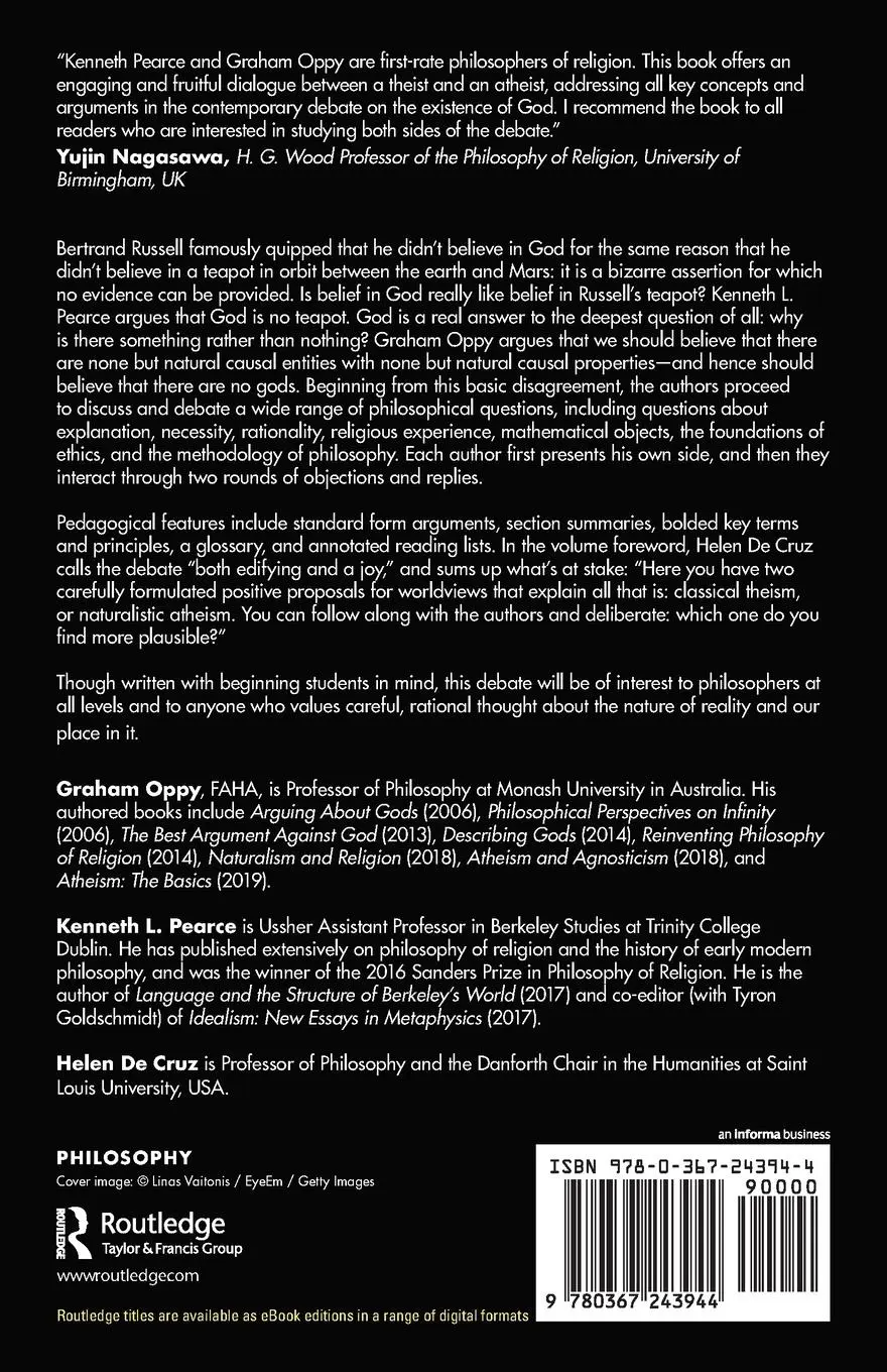 Rückseite: 9780367243944 | Is There a God? | A Debate | Graham Oppy (u. a.) | Taschenbuch | 2021