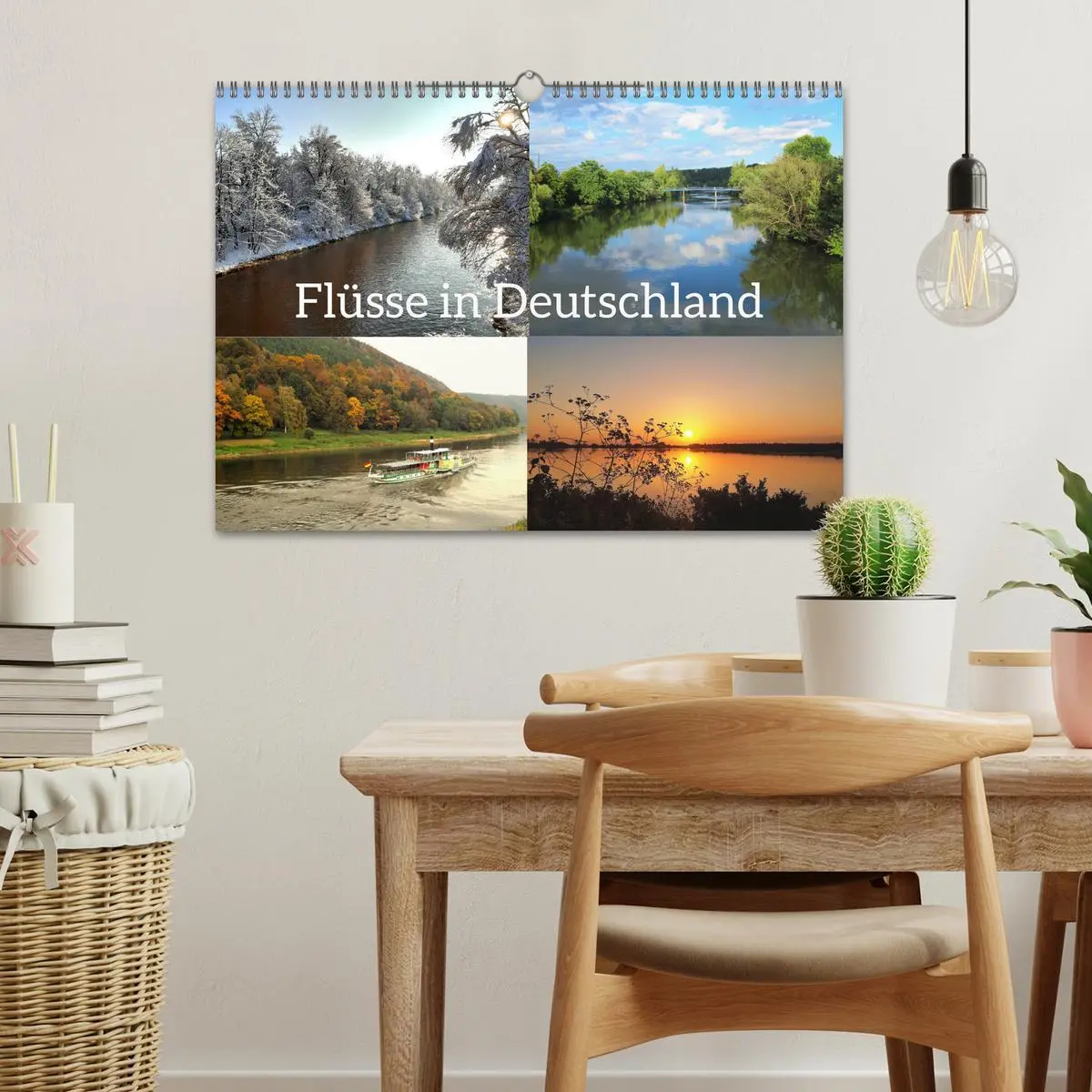 Bild: 9783457343944 | Flüsse in Deutschland (Wandkalender 2026 DIN A3 quer), CALVENDO...
