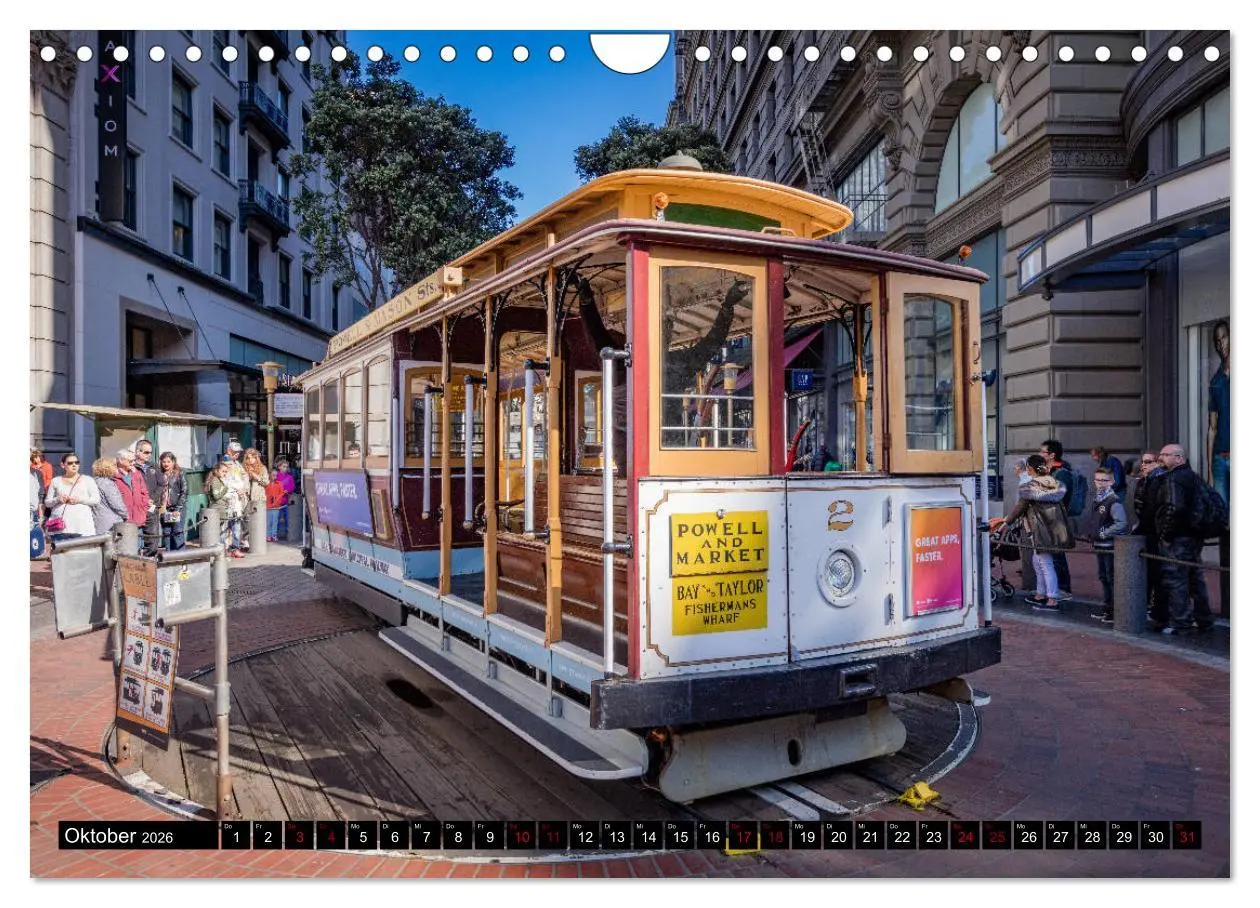 Bild: 9783457893944 | San Francisco Moments (Wandkalender 2026 DIN A4 quer), CALVENDO...