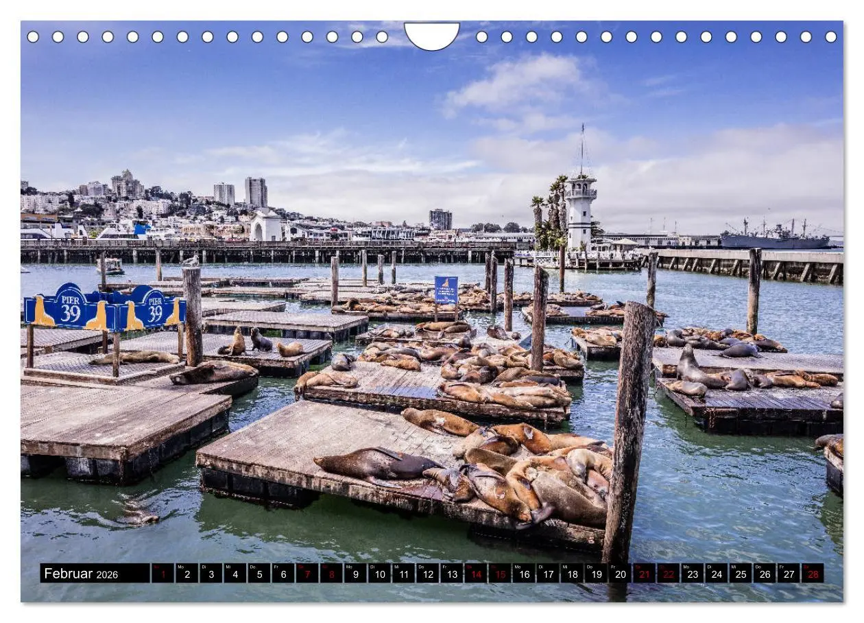 Bild: 9783457893944 | San Francisco Moments (Wandkalender 2026 DIN A4 quer), CALVENDO...