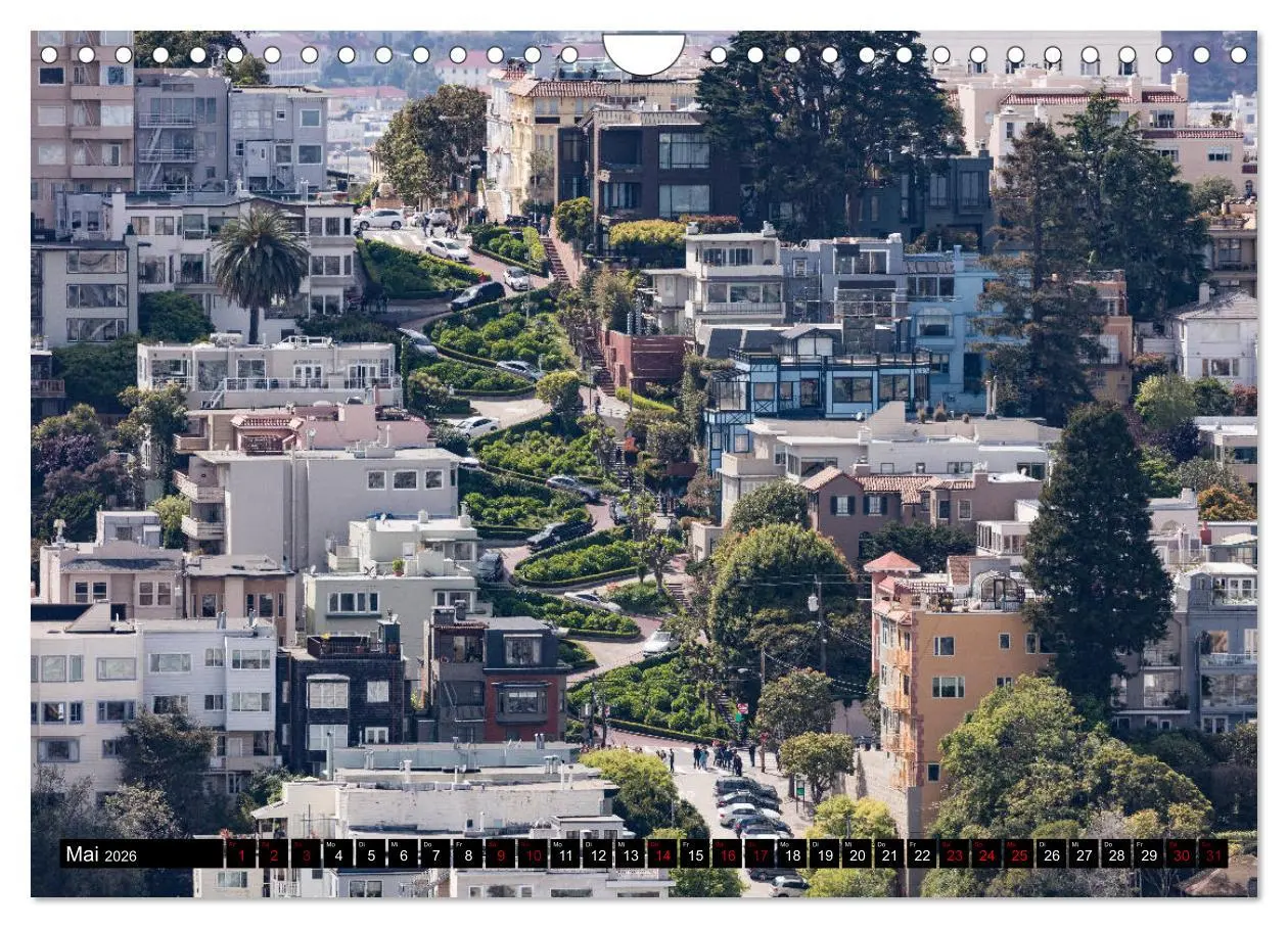 Bild: 9783457893944 | San Francisco Moments (Wandkalender 2026 DIN A4 quer), CALVENDO...