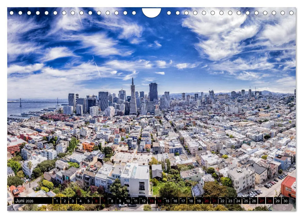 Bild: 9783457893944 | San Francisco Moments (Wandkalender 2026 DIN A4 quer), CALVENDO...
