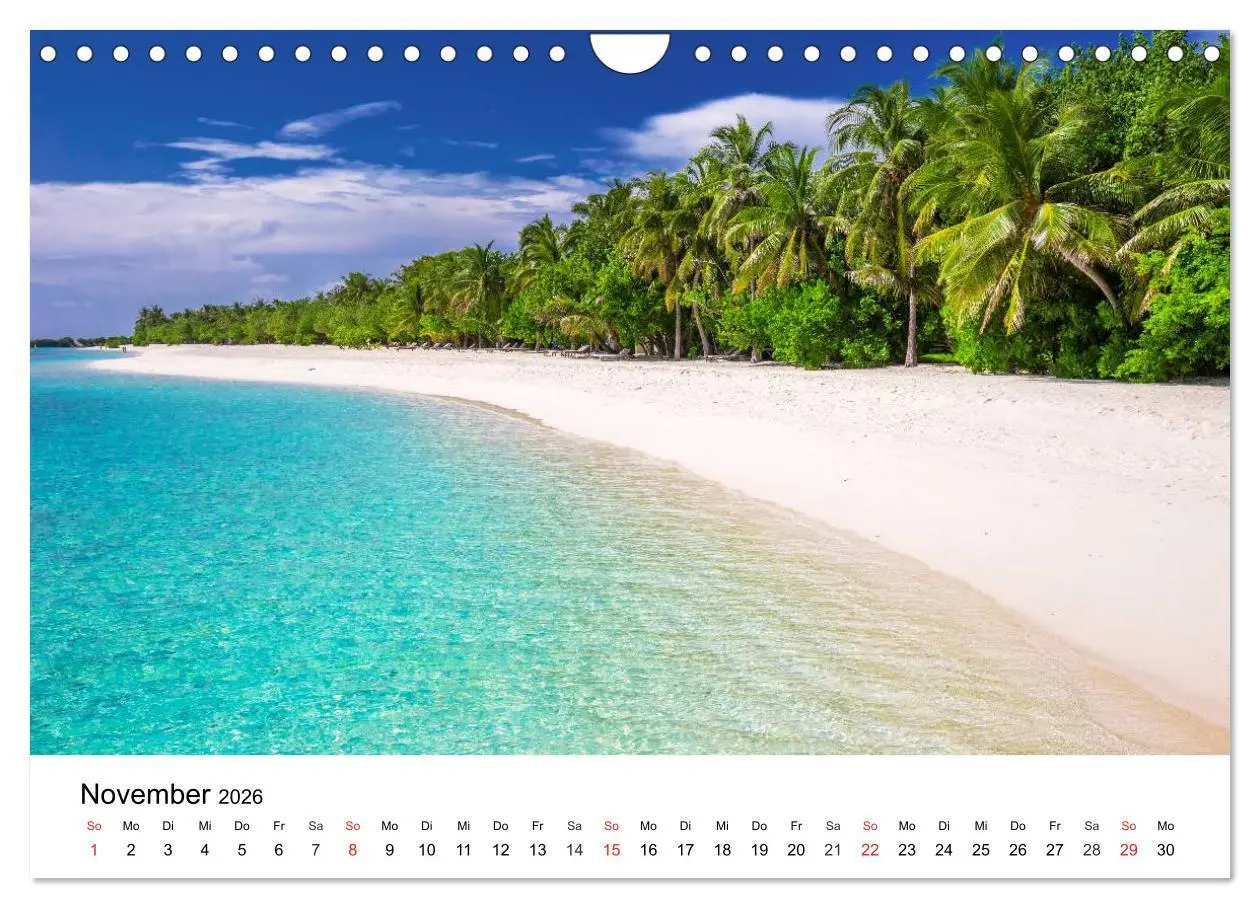 Bild: 9783457963944 | Traumstrände in der Karibik (Wandkalender 2026 DIN A4 quer),...