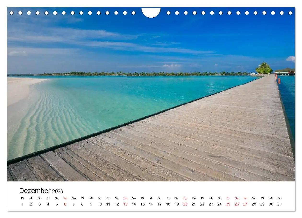 Bild: 9783457963944 | Traumstrände in der Karibik (Wandkalender 2026 DIN A4 quer),...