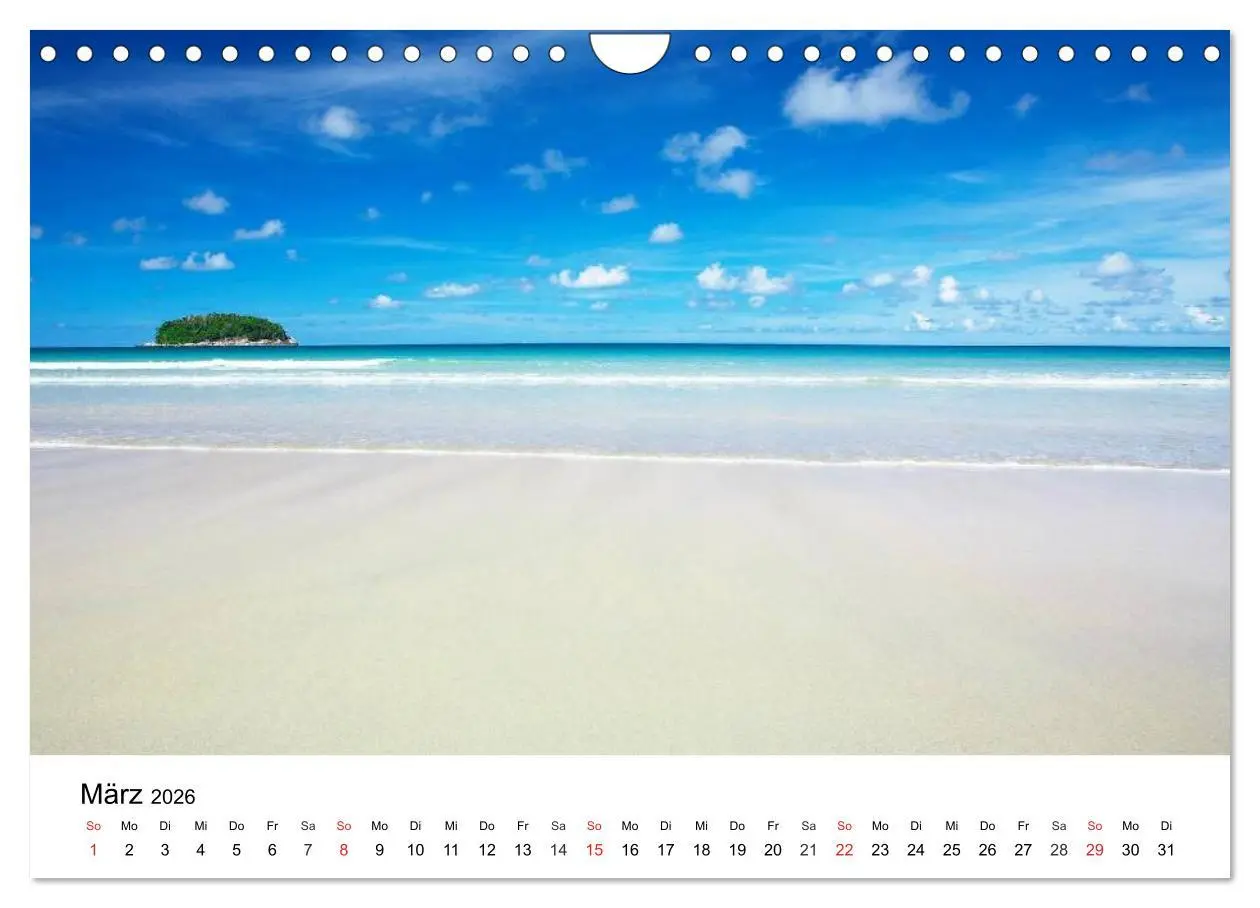 Bild: 9783457963944 | Traumstrände in der Karibik (Wandkalender 2026 DIN A4 quer),...