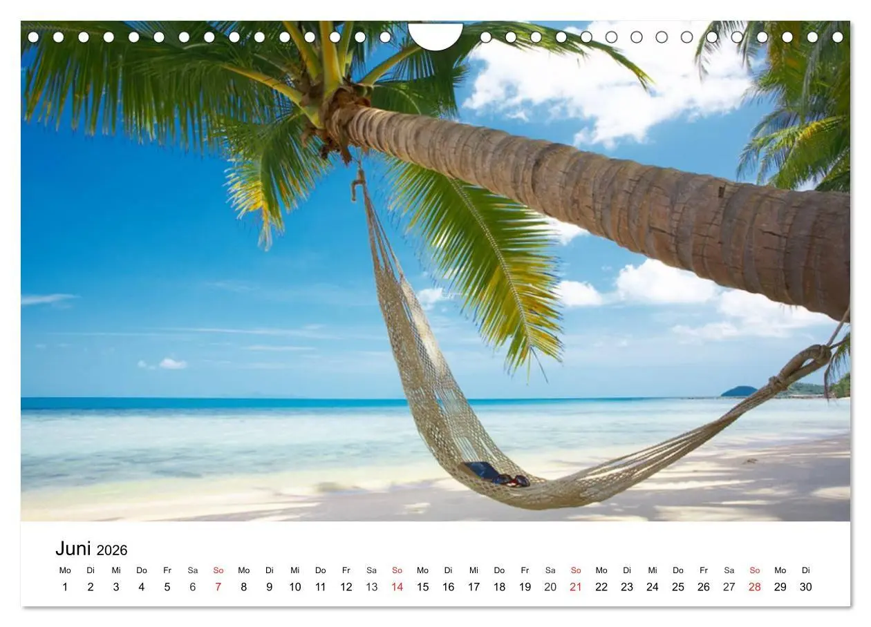 Bild: 9783457963944 | Traumstrände in der Karibik (Wandkalender 2026 DIN A4 quer),...