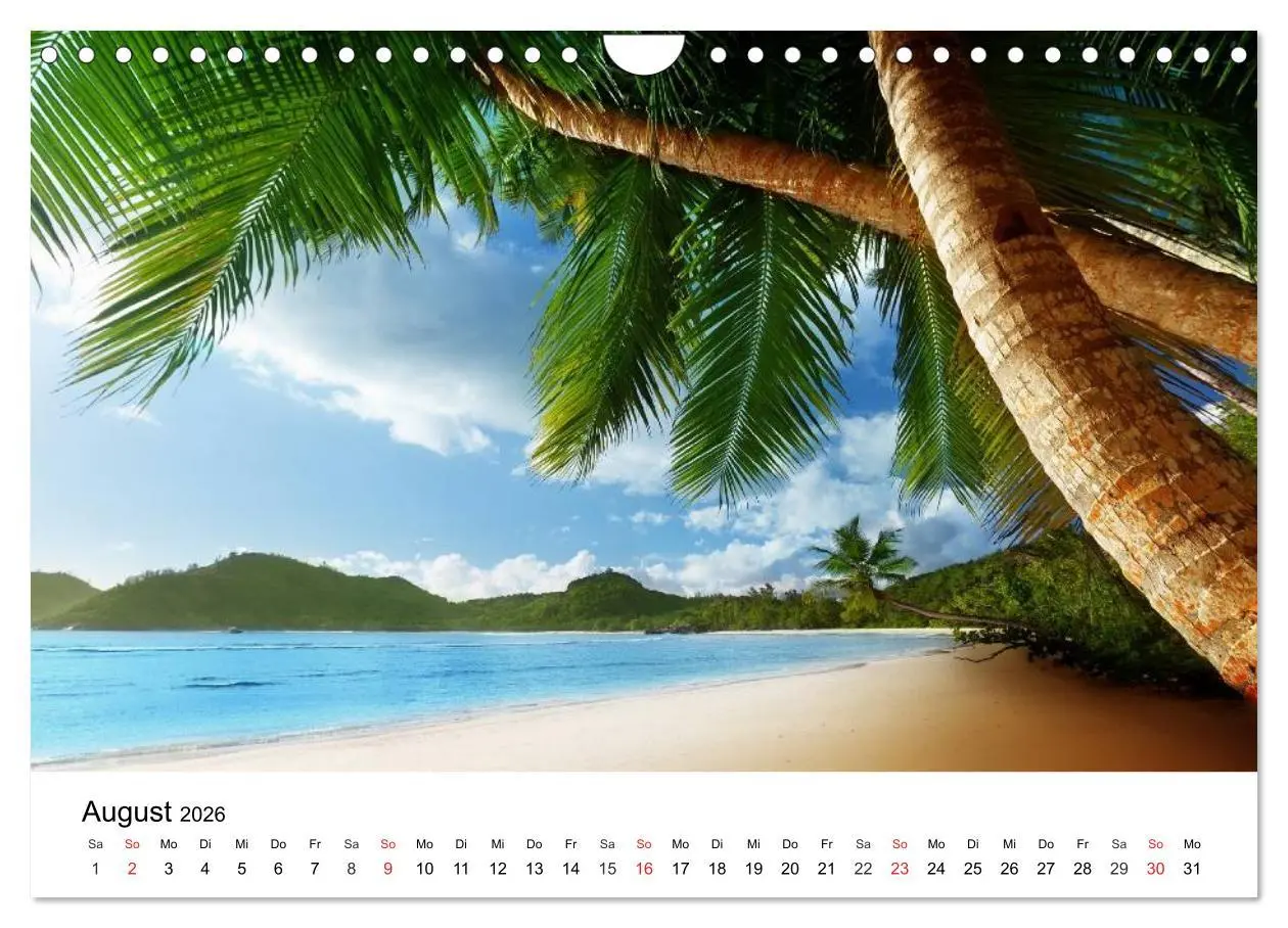 Bild: 9783457963944 | Traumstrände in der Karibik (Wandkalender 2026 DIN A4 quer),...