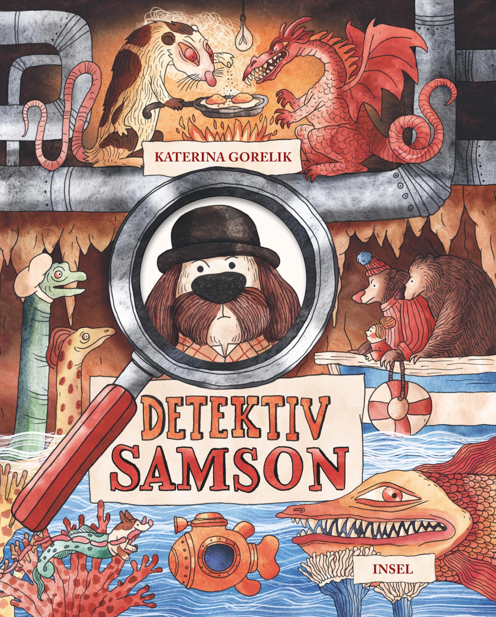 Cover: 9783458643944 | Detektiv Samson 1 | Wimmelbuch mit Rätselspaß für Kinder ab 4 Jahre