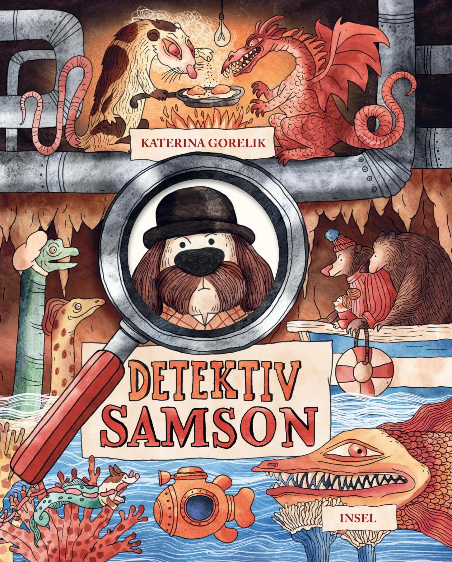 Cover: 9783458643944 | Detektiv Samson 1 | Wimmelbuch mit Rätselspaß für Kinder ab 4 Jahre