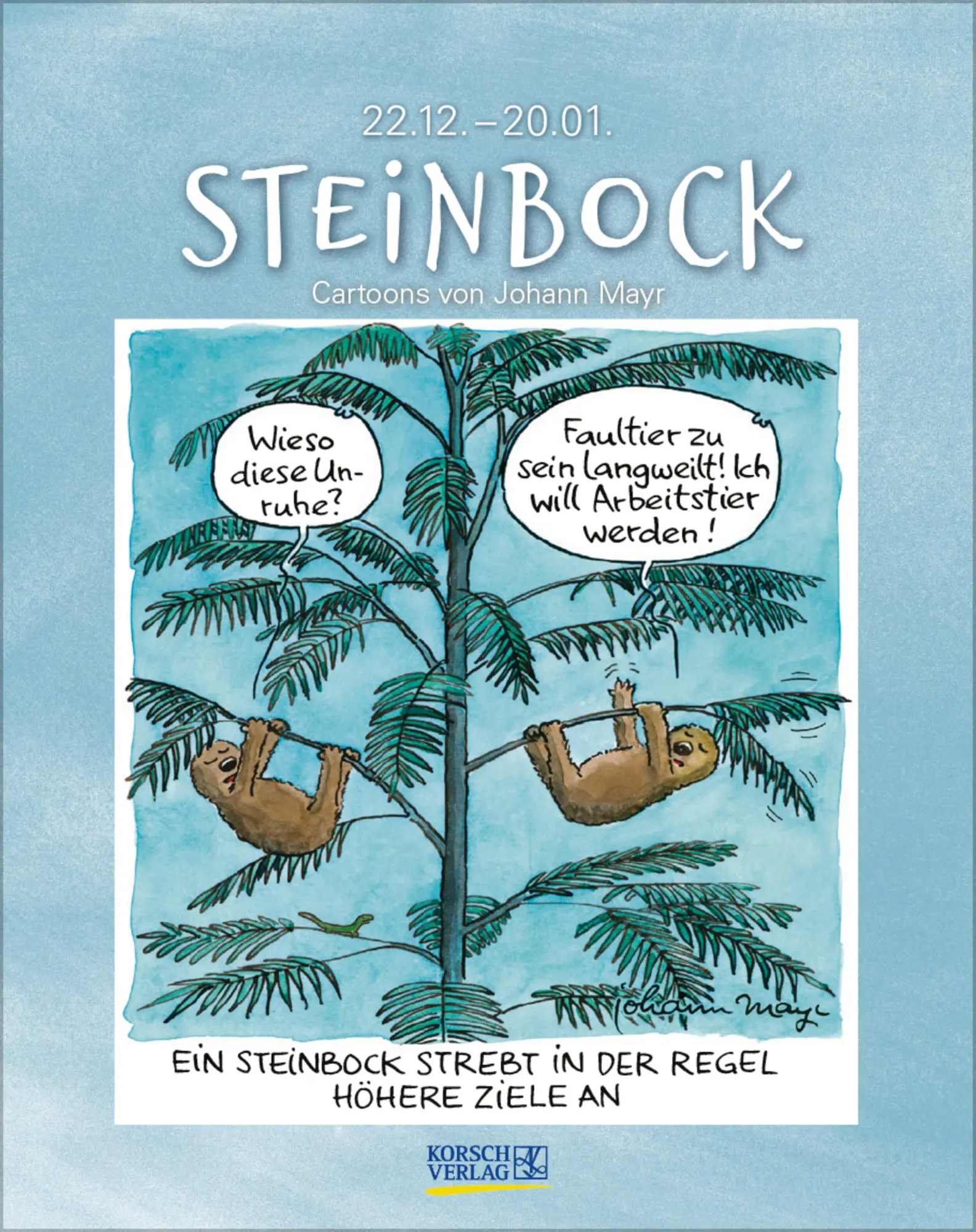 Cover: 9783731883944 | Steinbock 2026 | Verlag Korsch | Kalender | Spiralbindung | 13 S.