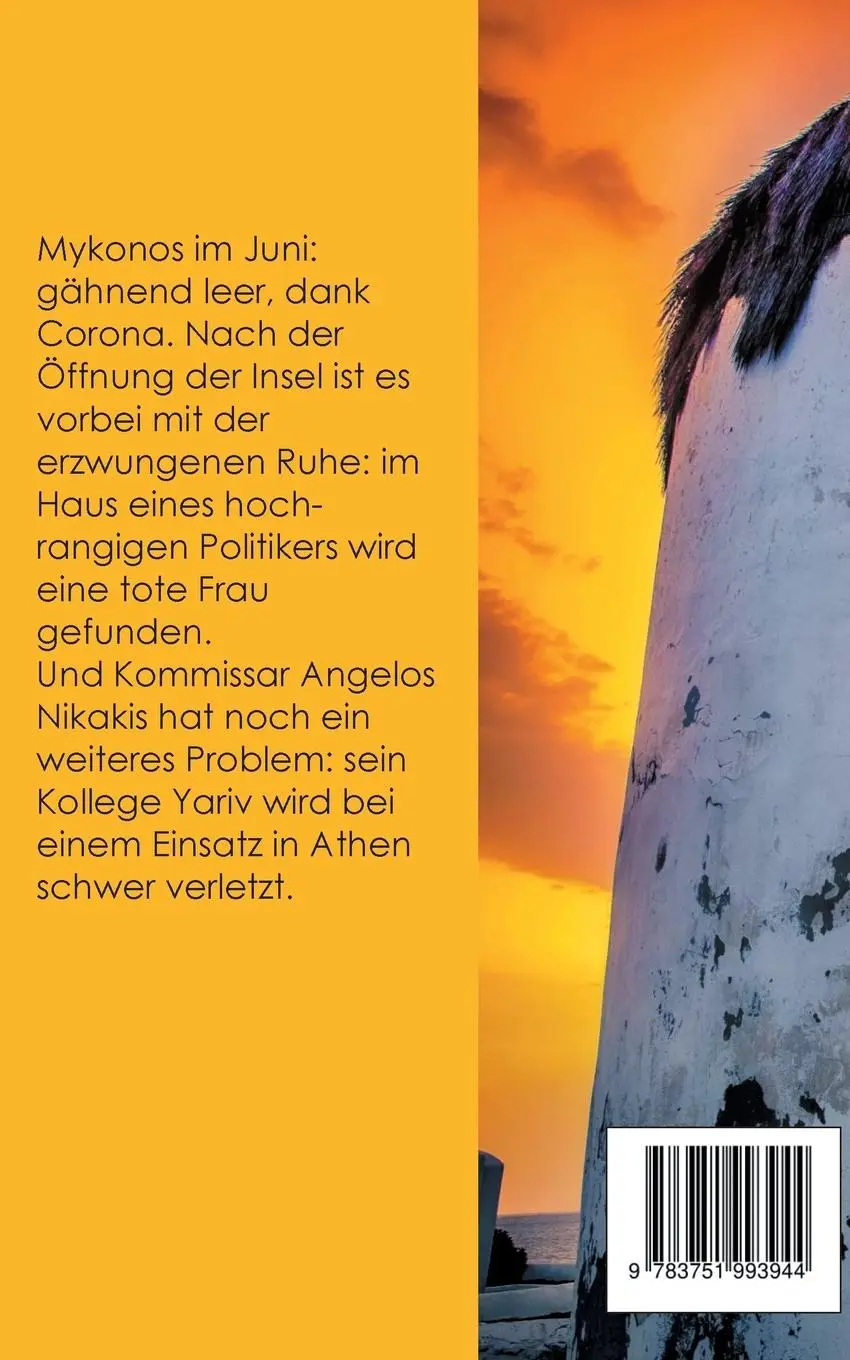 Rückseite: 9783751993944 | Yariv - Mykonos Crime 21 | Paul Katsitis | Taschenbuch | 196 S. | 2020