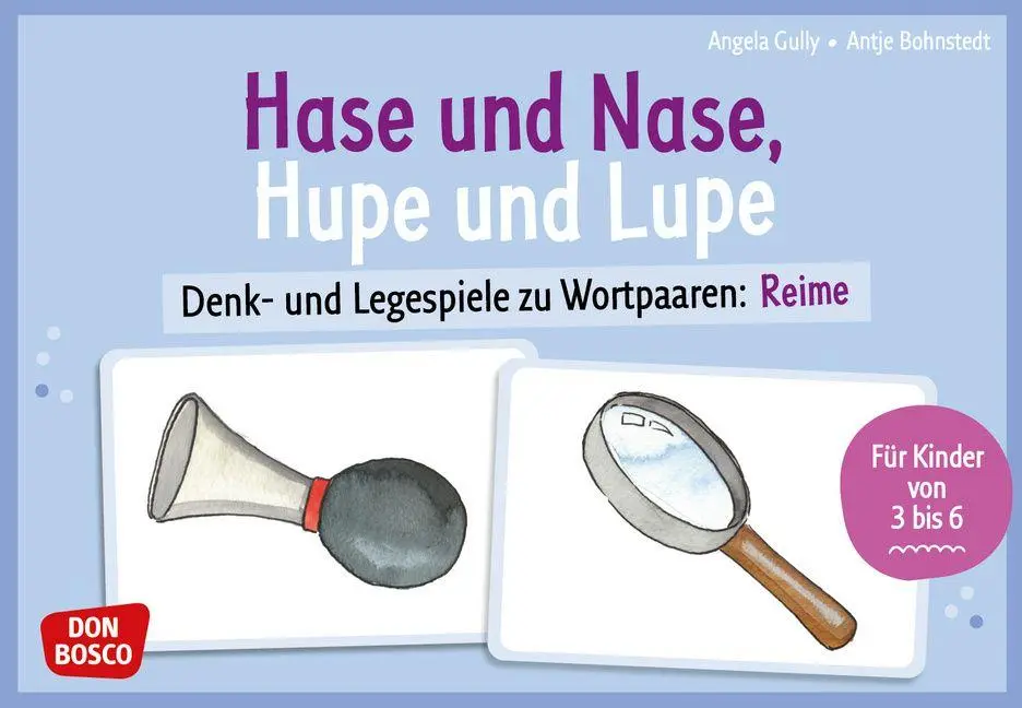 Cover: 4260694924044 | Hase und Nase, Hupe und Lupe | Angela Gully | Box | 32 S. | Deutsch