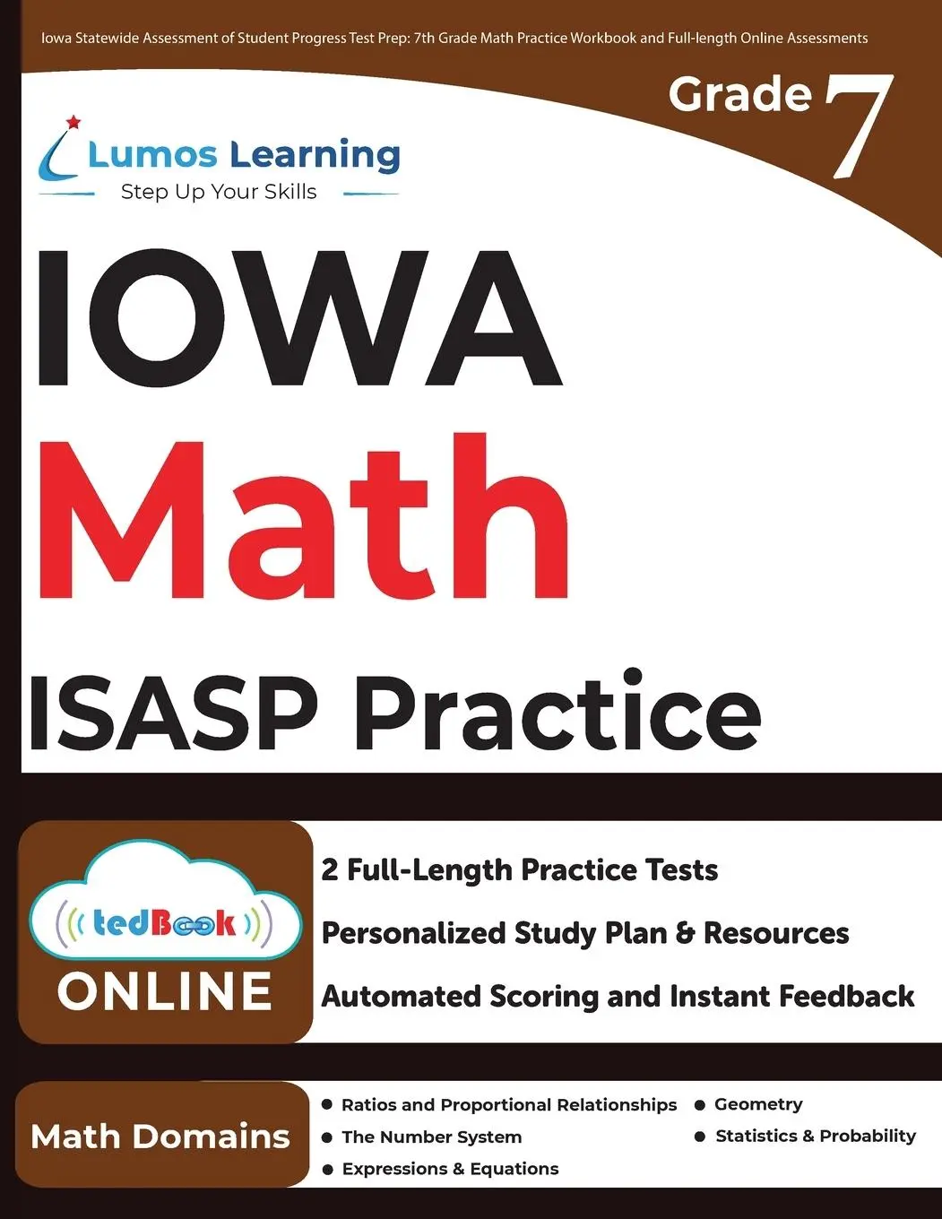 Cover: 9781966084044 | Iowa Statewide Assessment of Student Progress Test Prep | Learning