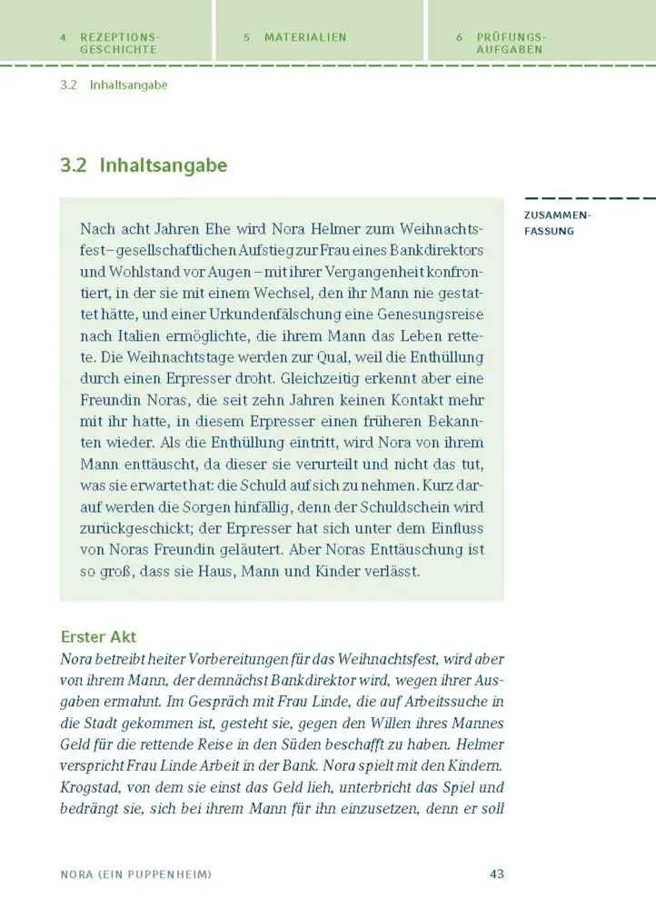 Bild: 9783129304044 | Nora (Ein Puppenheim) von Henrik Ibsen | Henrik Ibsen | Taschenbuch
