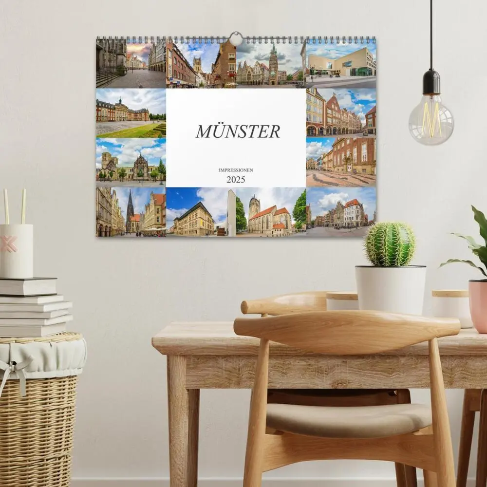 Bild: 9783435214044 | Münster Impressionen (Wandkalender 2025 DIN A3 quer), CALVENDO...