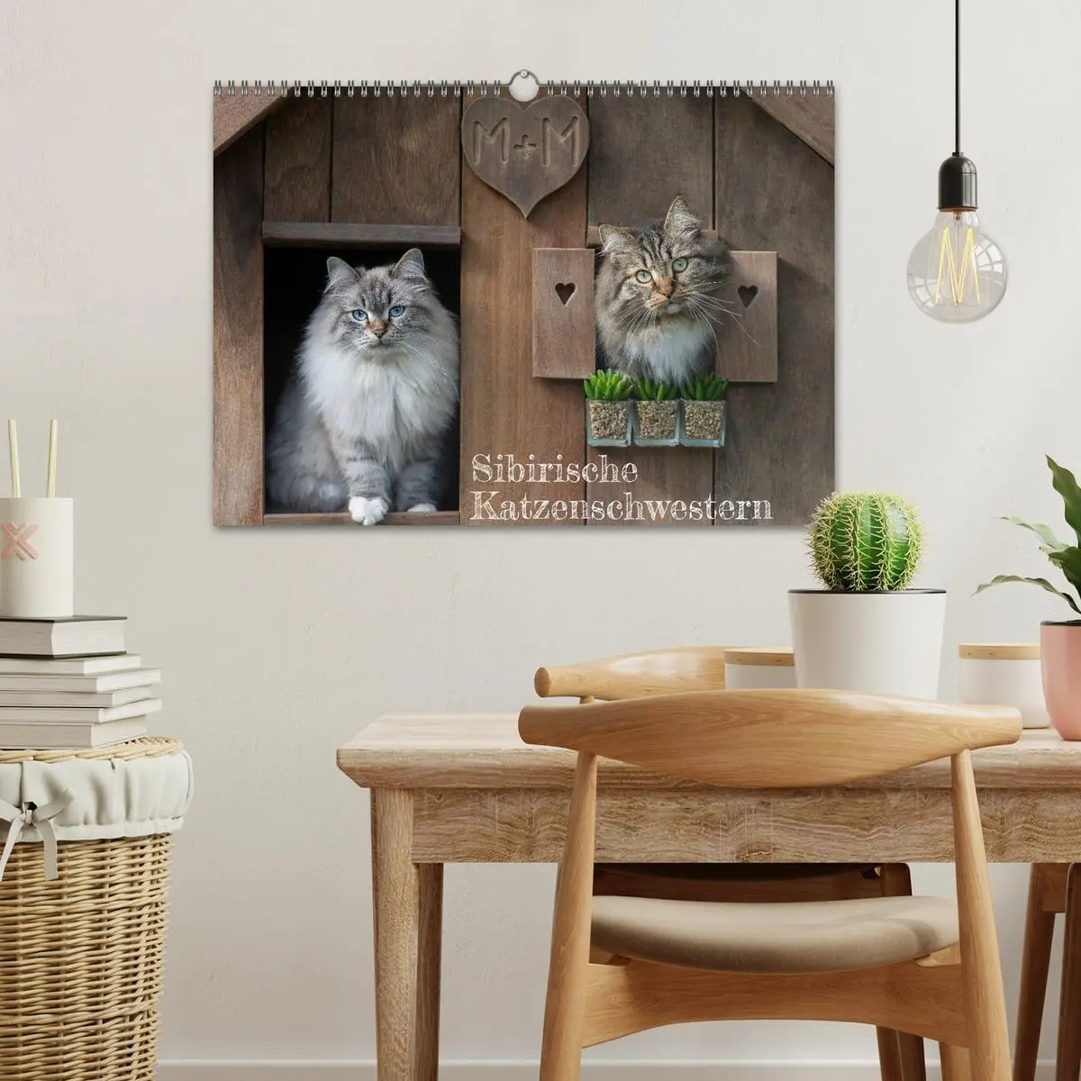 Bild: 9783457544044 | Maui und Molokai - Sibirische Katzenschwestern (Wandkalender 2026...
