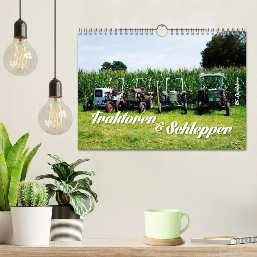 Bild: 9783457854044 | Traktoren und Schlepper (Wandkalender 2026 DIN A4 quer), CALVENDO...