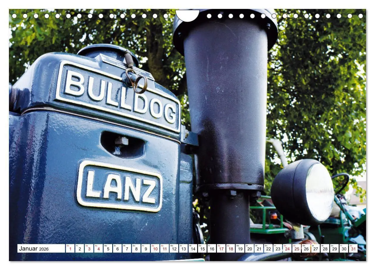 Bild: 9783457854044 | Traktoren und Schlepper (Wandkalender 2026 DIN A4 quer), CALVENDO...