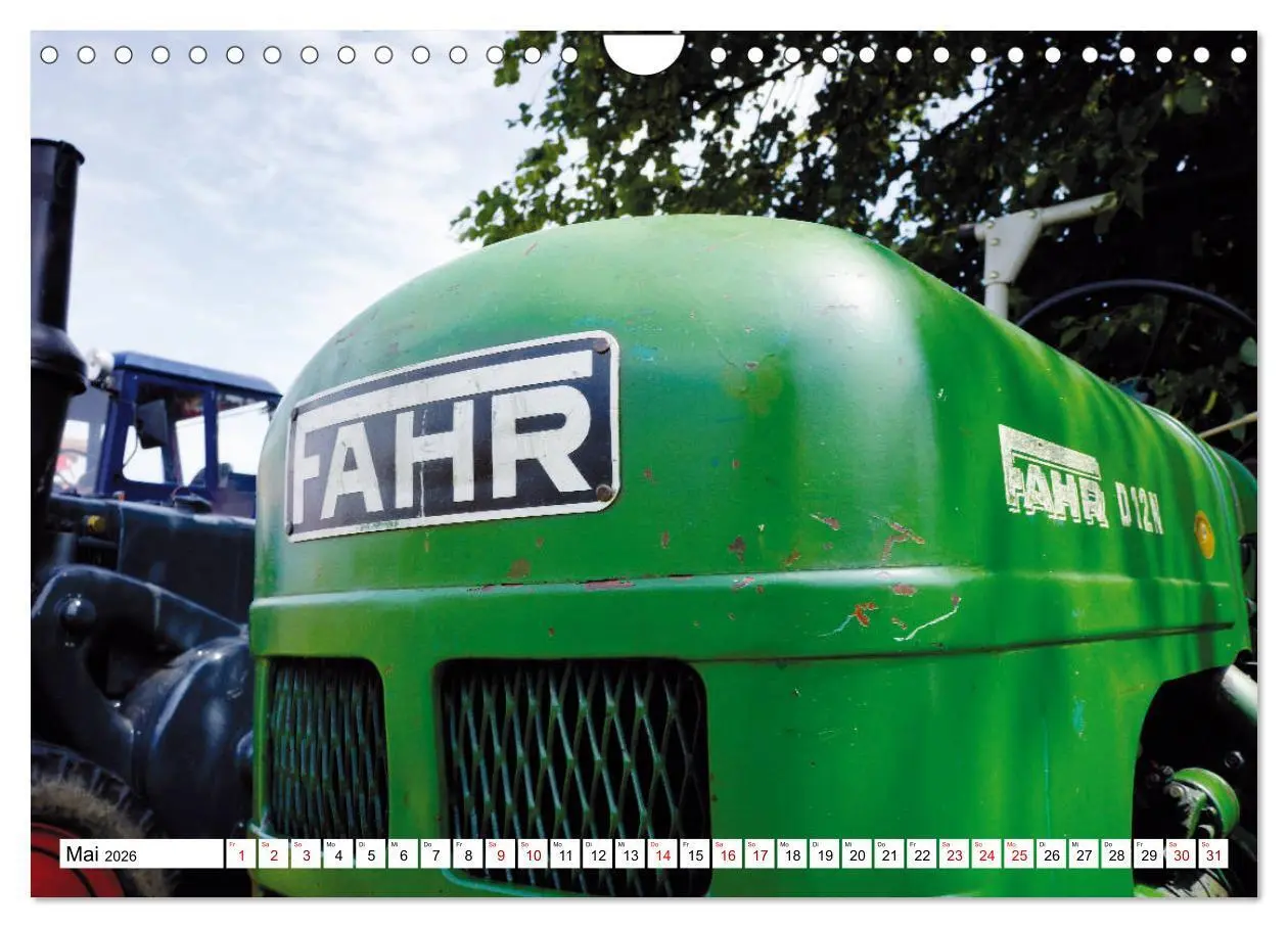 Bild: 9783457854044 | Traktoren und Schlepper (Wandkalender 2026 DIN A4 quer), CALVENDO...