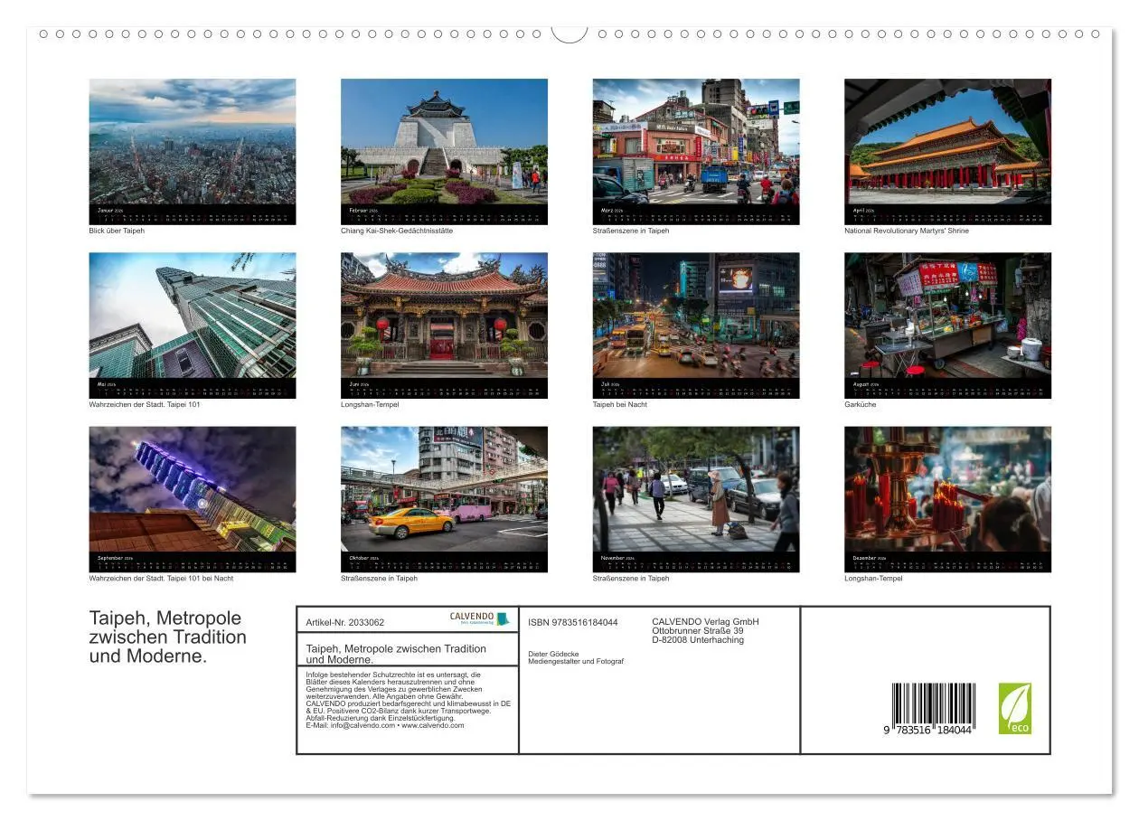 Bild: 9783516184044 | Taipeh, Metropole zwischen Tradition und Moderne. (hochwertiger...