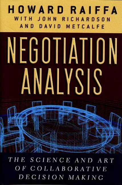 Cover: 9780674024144 | Negotiation Analysis | Howard Raiffa | Taschenbuch | Englisch | 2007