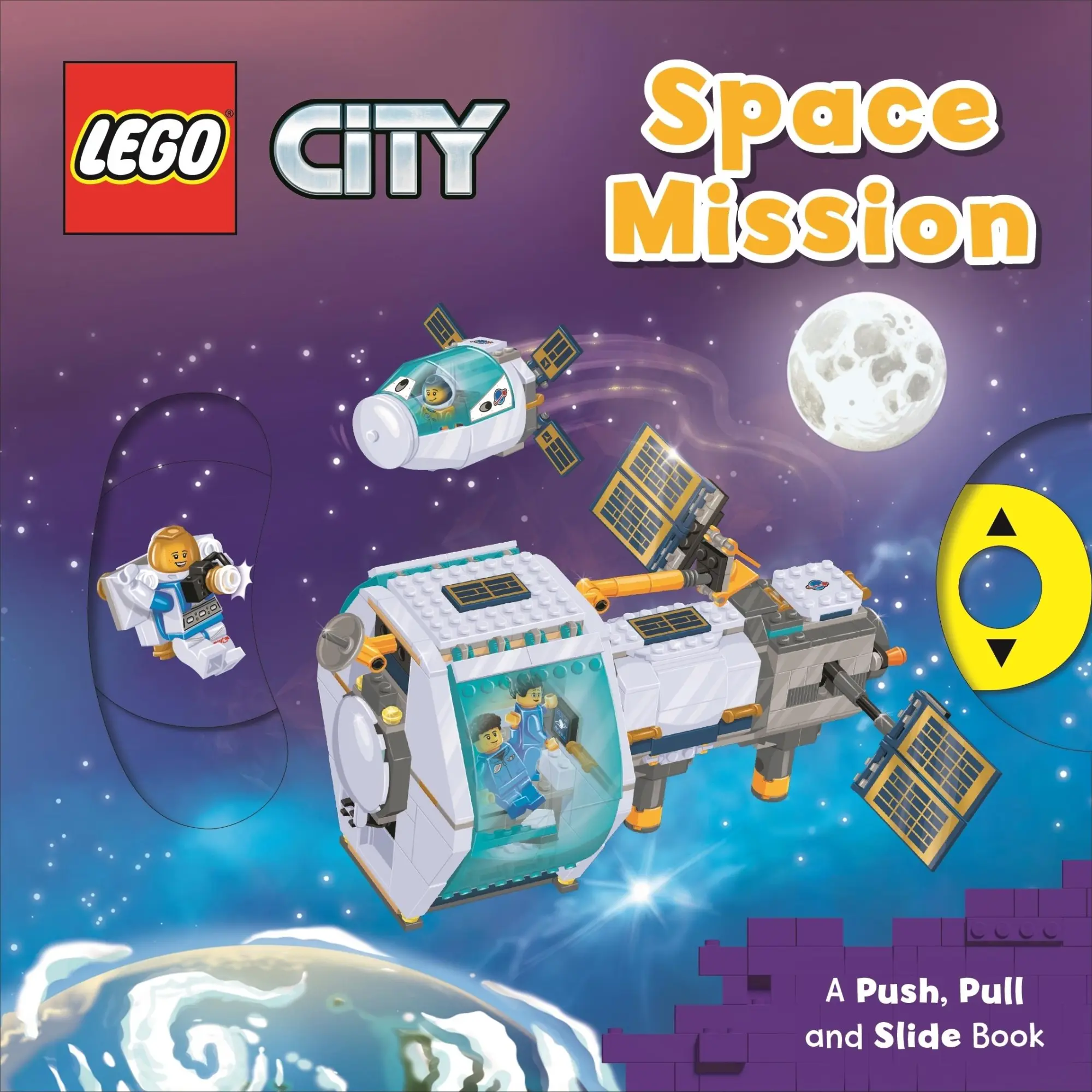 Cover: 9781035064144 | Lego(r) City. Space Mission | A Push, Pull and Slide Book | Buch