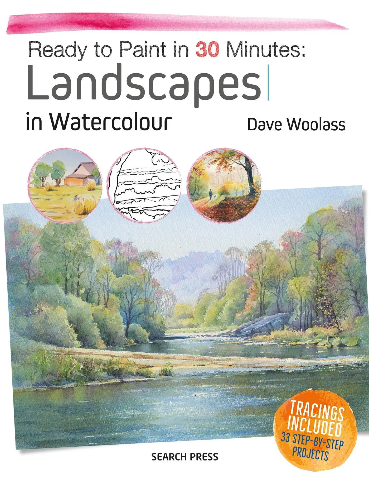 Cover: 9781782214144 | Ready to Paint in 30 Minutes: Landscapes in Watercolour | Woolass